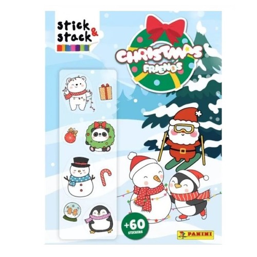 ED.PANINI Llibre Stick&Stack Christmas Friends