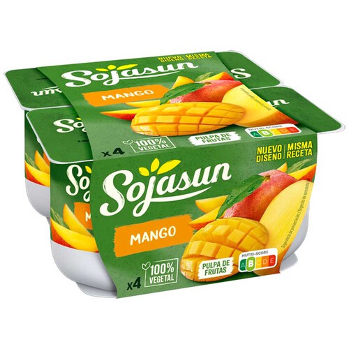SOJASUN Producte vegetal de soja i mango