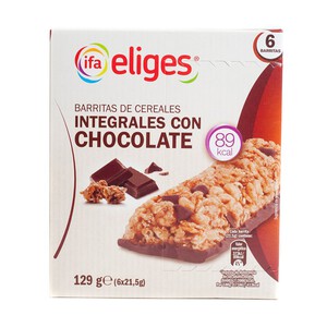 Imagen de IFA Barretes cereals integrals amb xocolata
