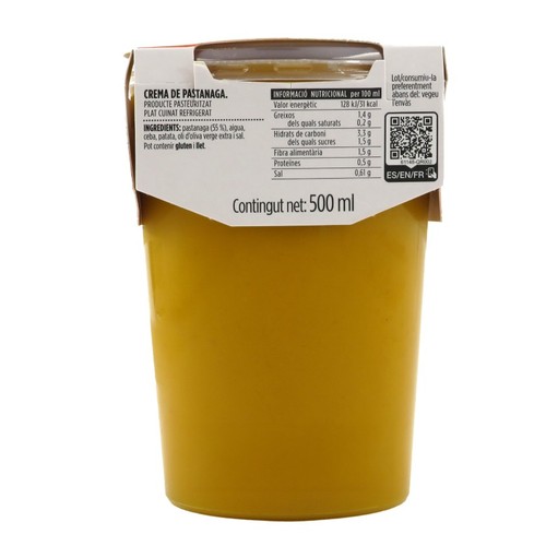 TERRA I TAST Crema de pastanaga