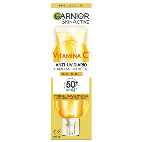 GARNIER Fluid antitaques SPF50 Invisible