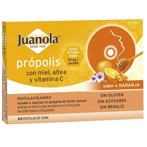 Imagen de JUANOLA Pastilles toves gust de taronja