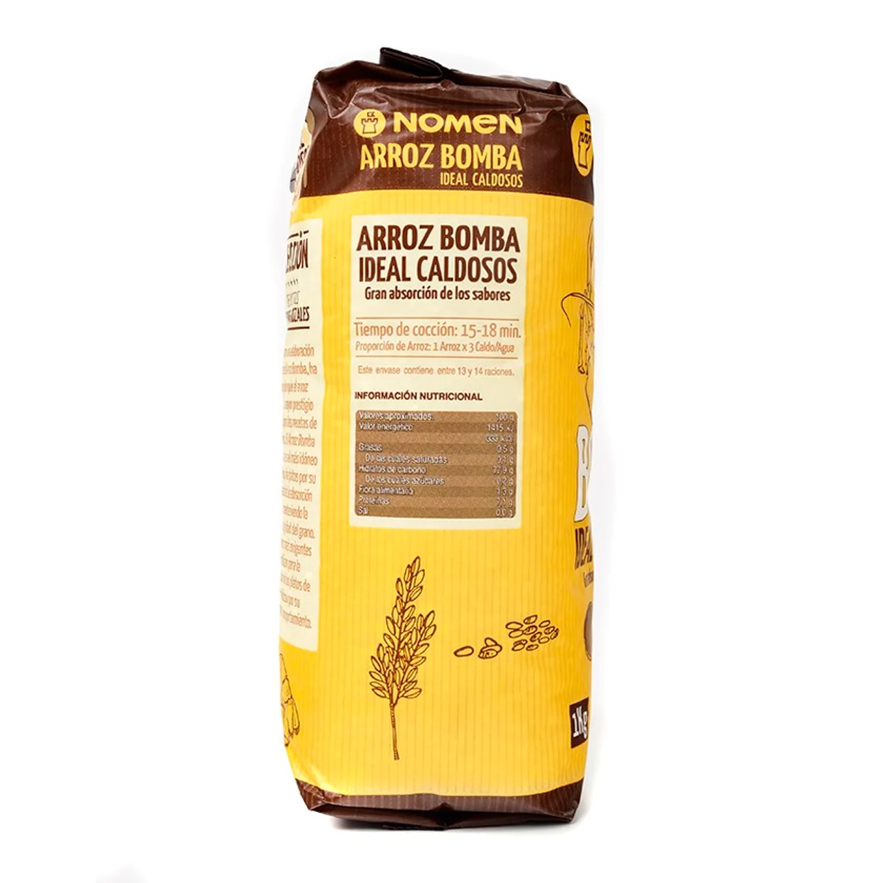 Arroz bomba caldoso