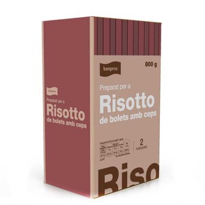 Imagen de BONPREU Risotto de bolets amb ceps