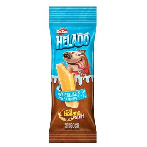 DR ZOO Snack gelat Banana Split per a gos