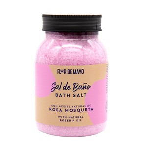 FLOR DE MAYO Sal de bany amb rosa mosqueta 0.65 kg