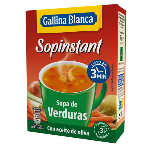 GALLINA BLANCA Sopa de verdures Sopinstant