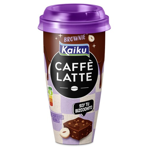 KAIKU Cafè amb llet amb gust a brownie