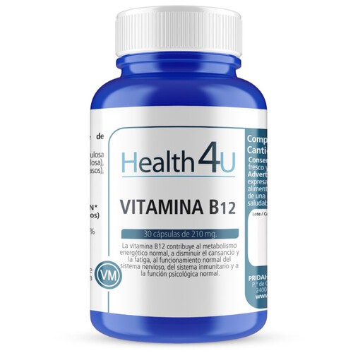 HEALTH 4U Complement alimentari vitamina B12