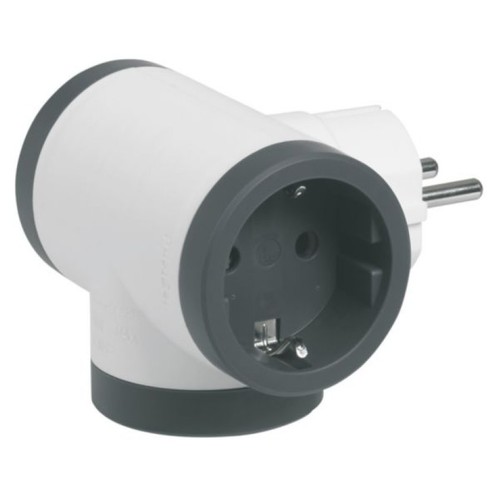 LEGRAND Adaptador triple entrada lateral