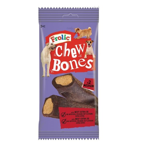 FROLIC Snack de bou per a gos adult Chew Bones