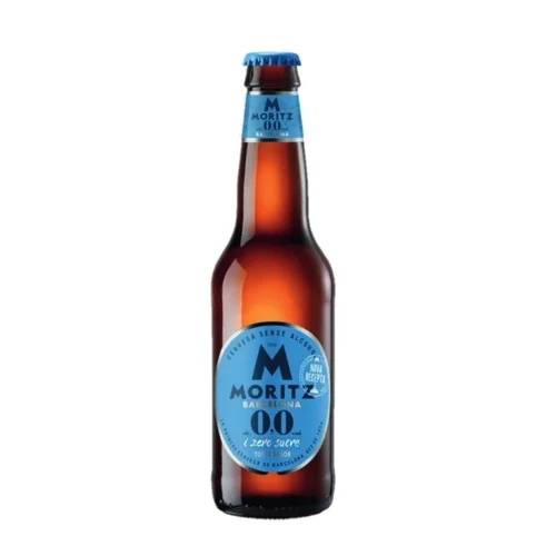 Cerveza sin alcohol en botella