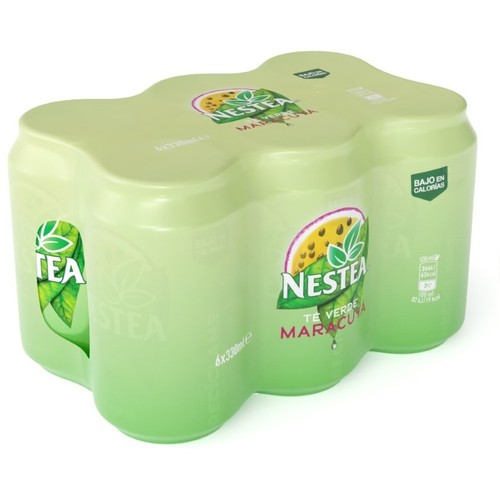 NESTEA Refresc de te amb maracujà 6x33 cl en llauna