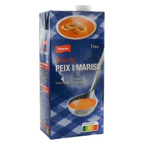 BONPREU Brou de peix i marisc UHT