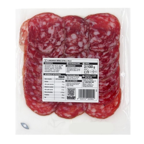 BONPREU Llonganissa ibèrica extra