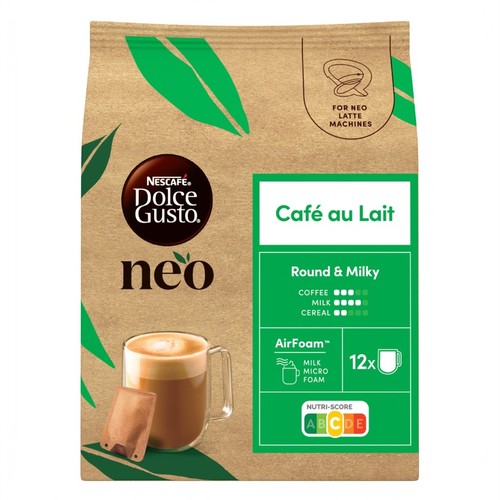 DOLCE GUSTO Sobres de cafè amb llet Neo