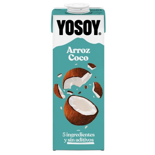 YOSOY Beguda d'arròs i coco en cartró