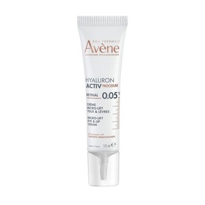 AVÈNE Crema micro lift ulls i llavis hyaluron activ 15 ml