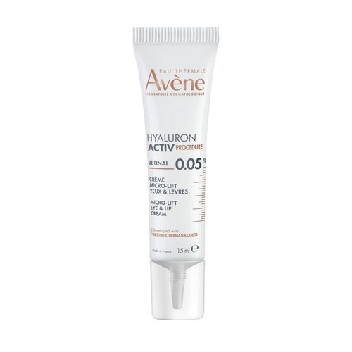 AVÈNE Crema micro lift ulls i llavis hyaluron activ