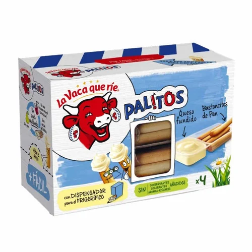 Queso fundido en porciones
