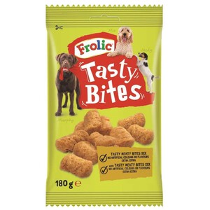 Imagen de FROLIC Snack de carn per a gos adult Tasty Bites