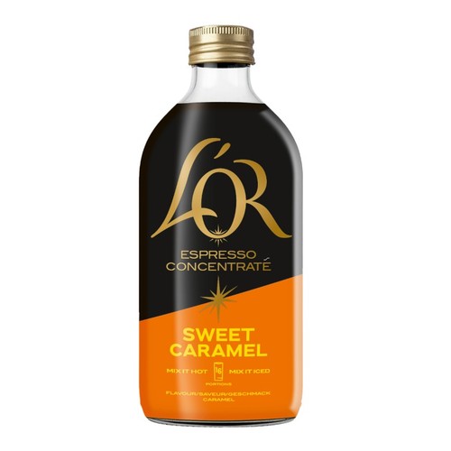 L'OR Cafè líquid concentrat Sweet Caramel en ampolla