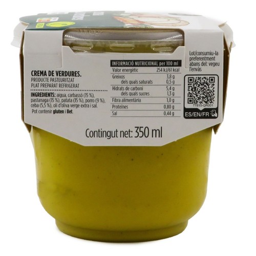 TERRA I TAST Crema de verdures