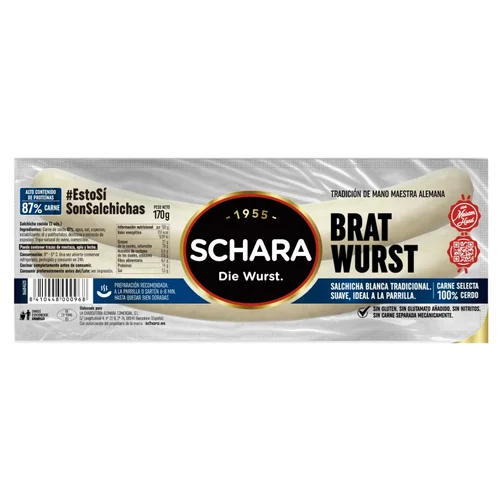 Salsichas tradiconales Bockwurst