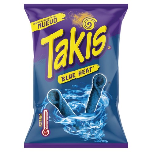 TAKIS Snack amb gust de Xile i llima Blue Heat