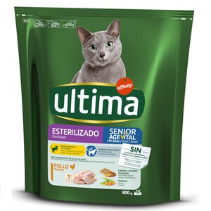 Imagen de ULTIMA Menjar de pollastre per a gat sènior esterilitzat