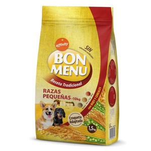 Comida mini para perro