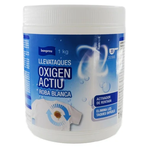 BONPREU Activador de lavado oxígeno activo ropa color