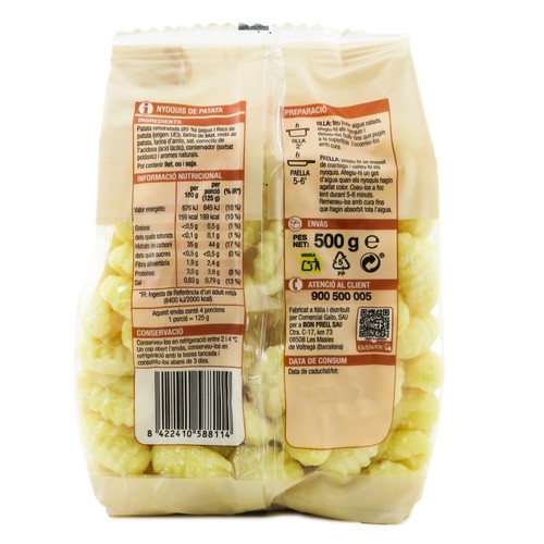 BONPREU Nyoquis de patata
