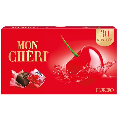 MON CHÉRI Bombons de xocolata, cirera i licor 30 u.