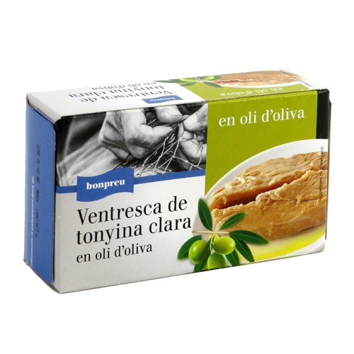 BONPREU Ventresca de tonyina en oli d'oliva