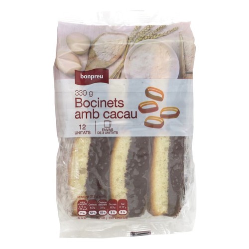 BONPREU Bocinets amb cacau