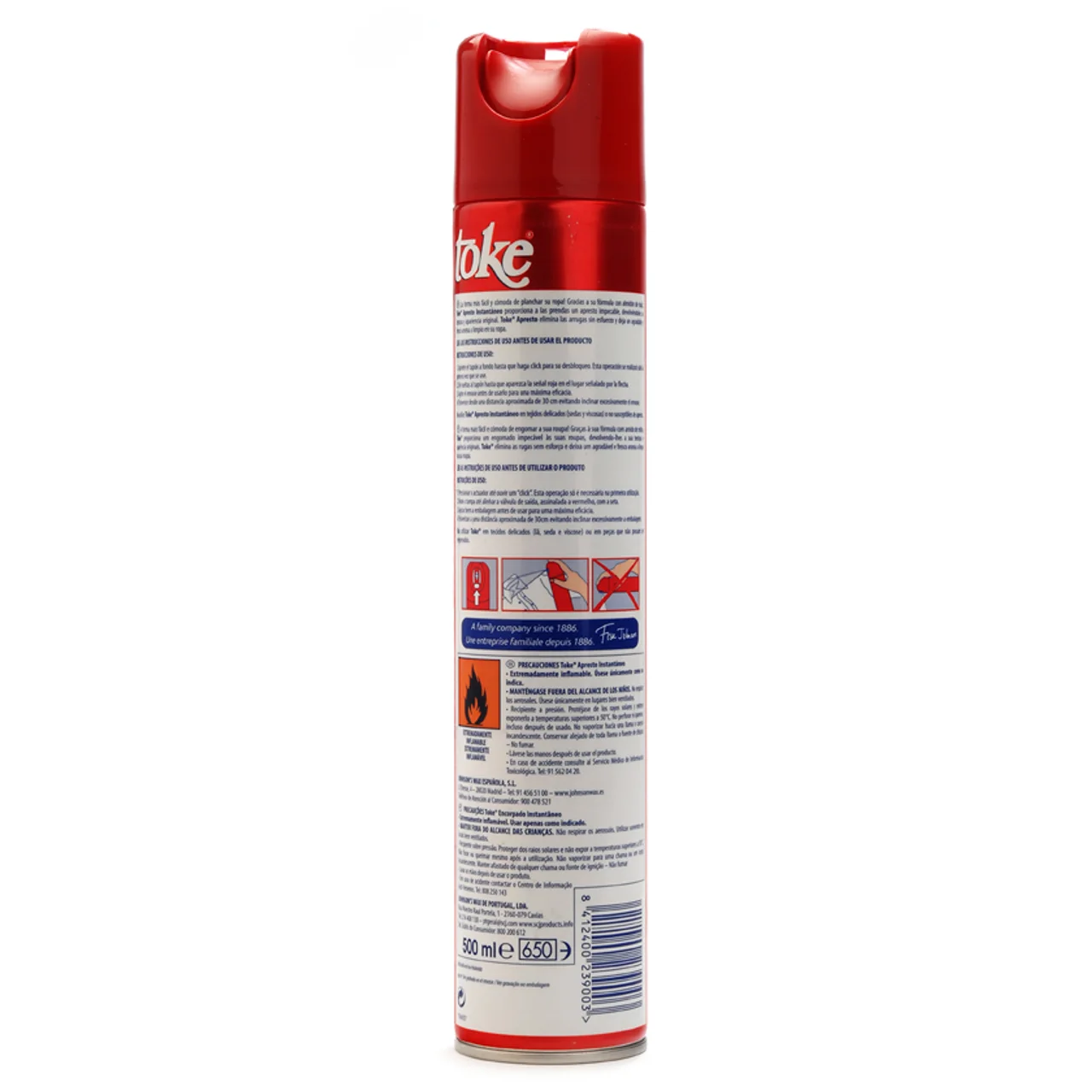 Spray para planchar