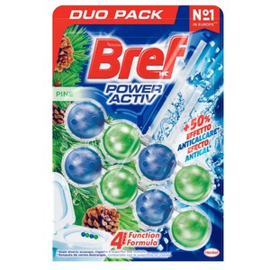 BREF WC Limpiador WC Power Active Natura Pino