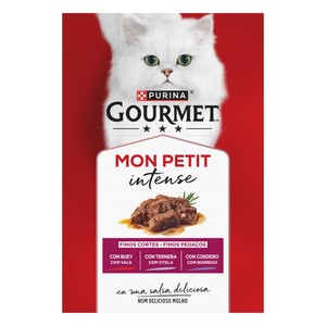 GOURMET Comida de carne para gato adulto