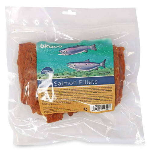 BIAZOO Snack filet de salmó per a gos