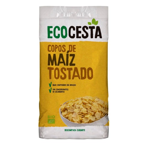 ECOCESTA Flocs de blat de moro torrats ecològics