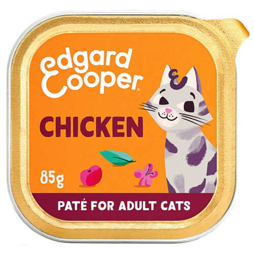 EDGARD & COOPER Menjar humit pollastre per a gat