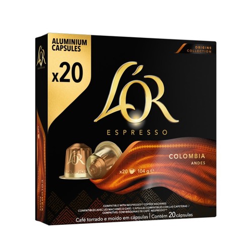 L'OR Càpsules de cafè Colombia Andes