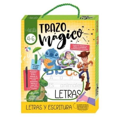 DISNEY Lletres escriptura llibre 4 - anys