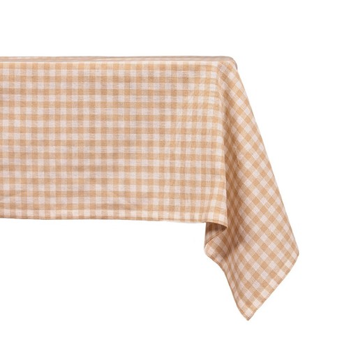 KIANDU Estovalles 100% cotó vichy marró 140x240 cm