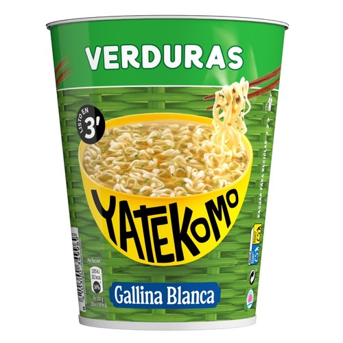 YATEKOMO Fideus orientals amb verdures