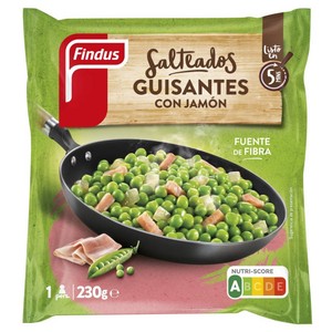 Guisantes con jamón