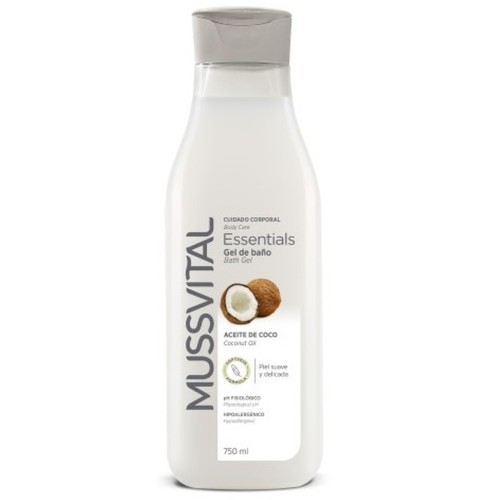 MUSSVITAL Gel de bany amb coco
