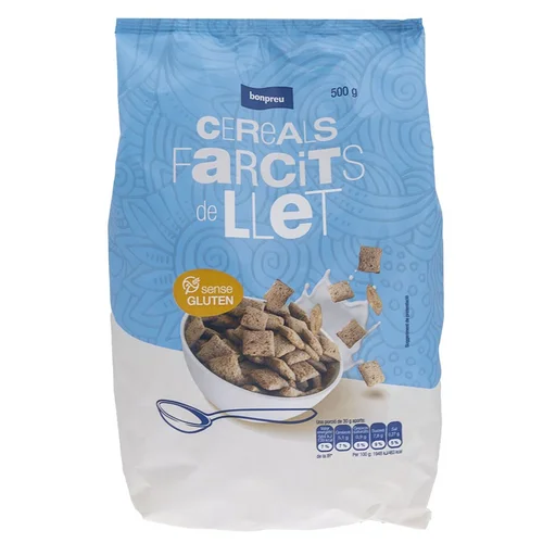 BONPREU Crema de cacao con avellanas de 2 colores