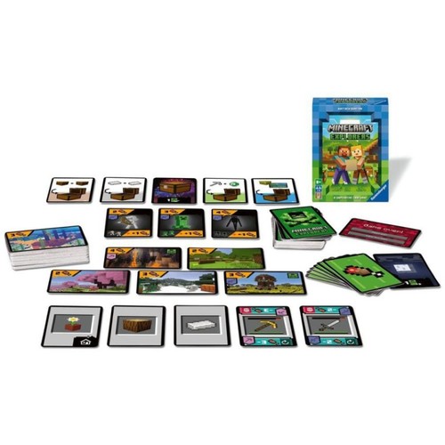 RAVENSBURGER Joc de cartes Minecraft Explorers